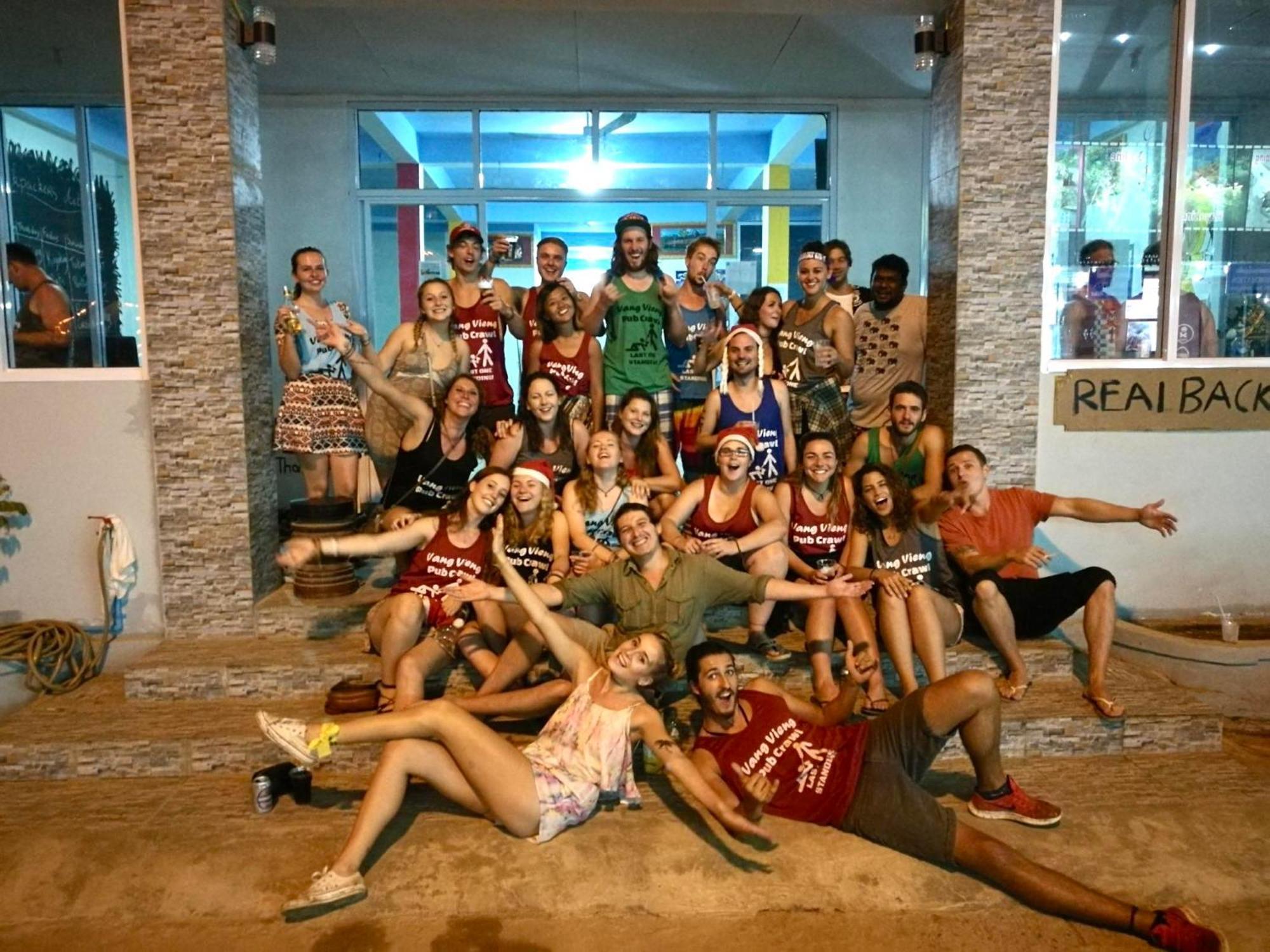 Vang Vieng Ruby Backpackers Hostel Zewnętrze zdjęcie